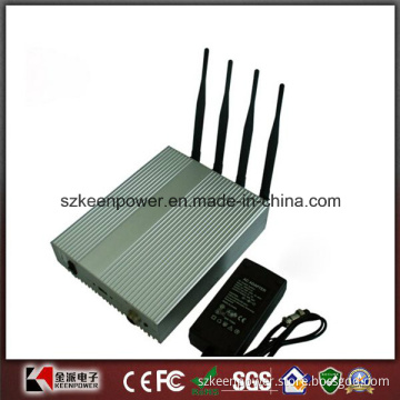 Cell Phone Jammer Jamming with Remote Control 40 Meters